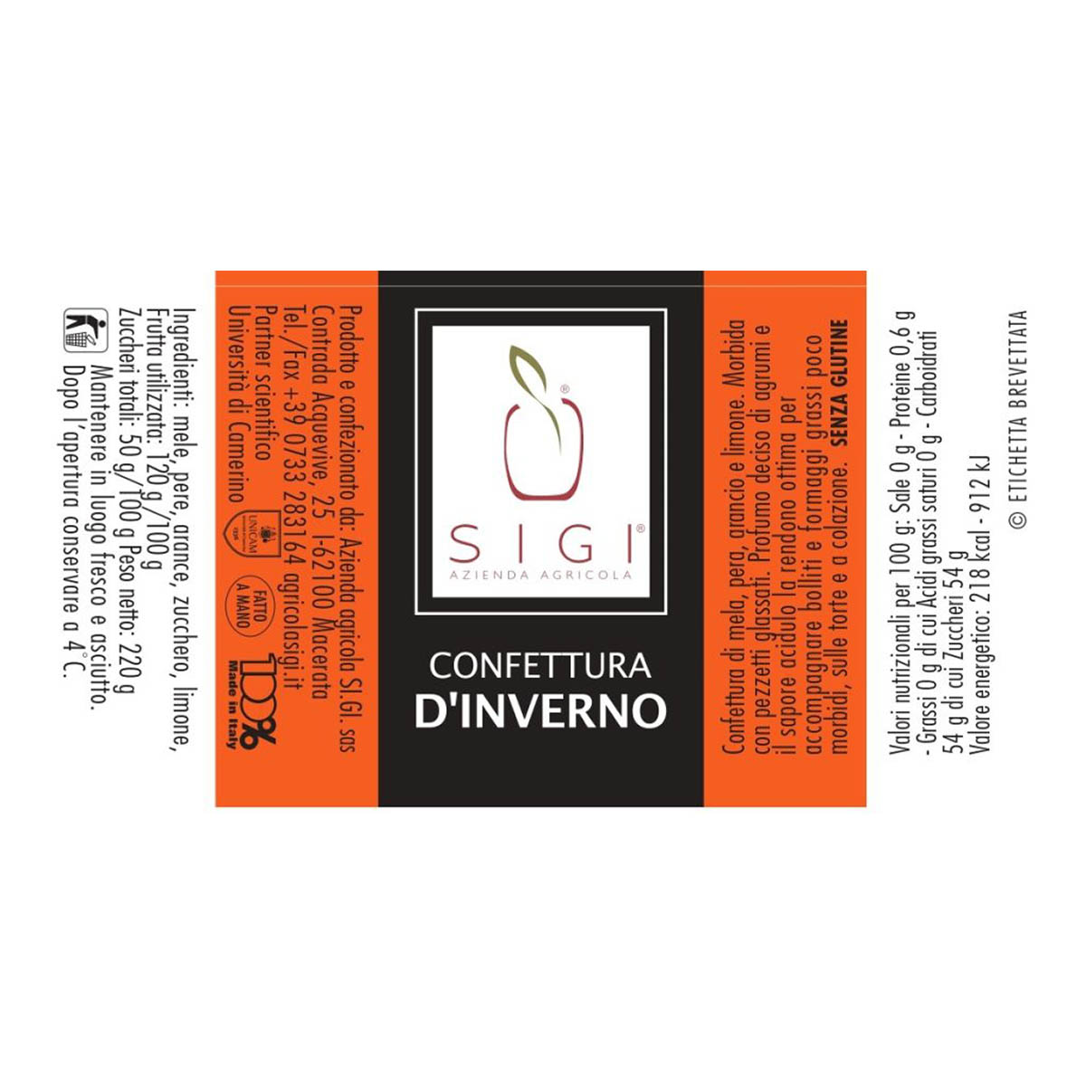 Si.Gi. - CONFETTURA D'INVERNO 220 g - immagine 3