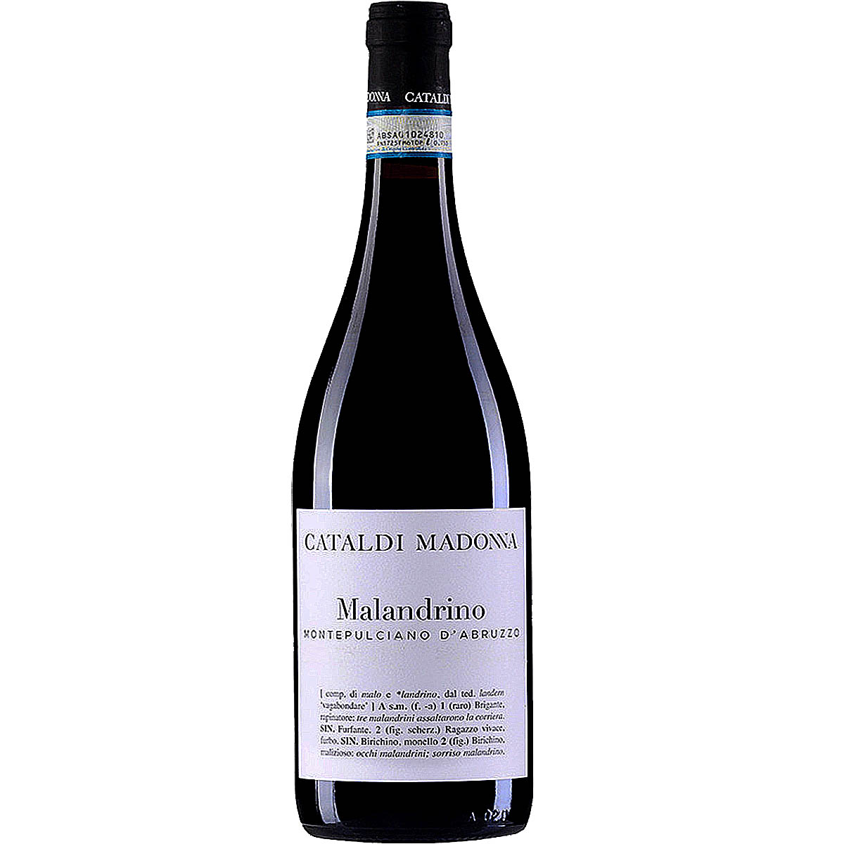 CATALDI MADONNA - MALANDRINO MONTEPULCIANO D'ABRUZZO DOC 2024