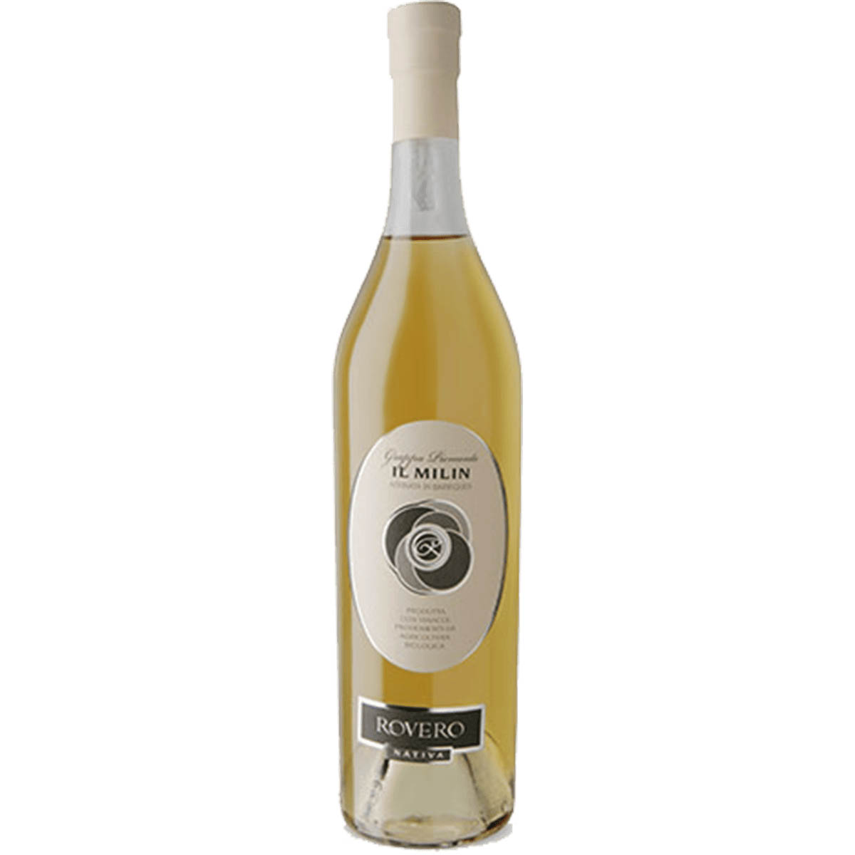 FRATELLI ROVERO - GRAPPA AMBRATA IL MILIN BARBERA E GRIGNOLINO 120 MESI ROVERE BIO 37,50